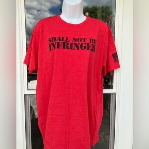 Lions Not Sheep t-shirt - Shall Not Be Infringed - Patriotic - Large